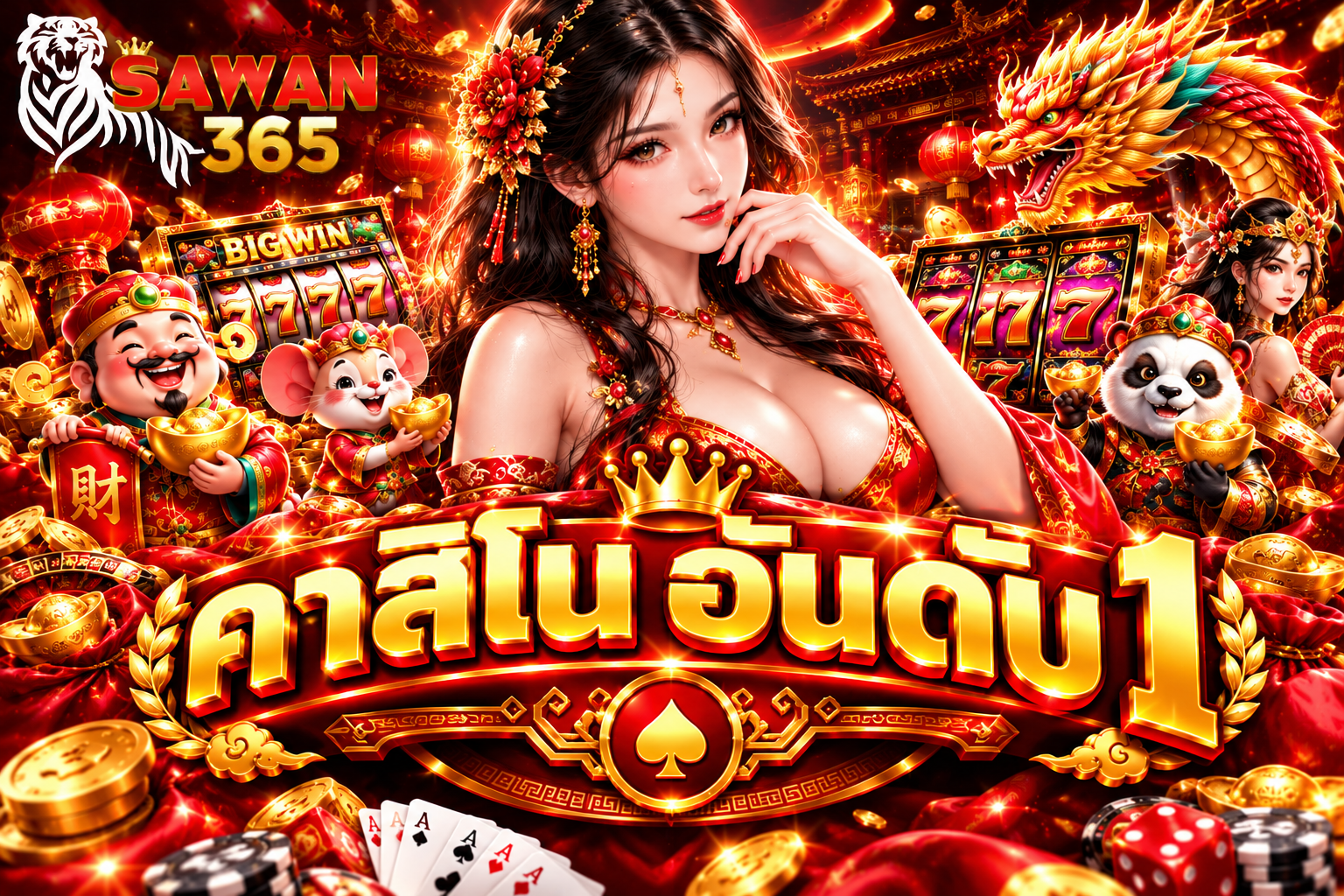 คาสิโน อันดับ 1 เล่นคุ้มบน SAWAN365 ที่ดีที่สุด 2026